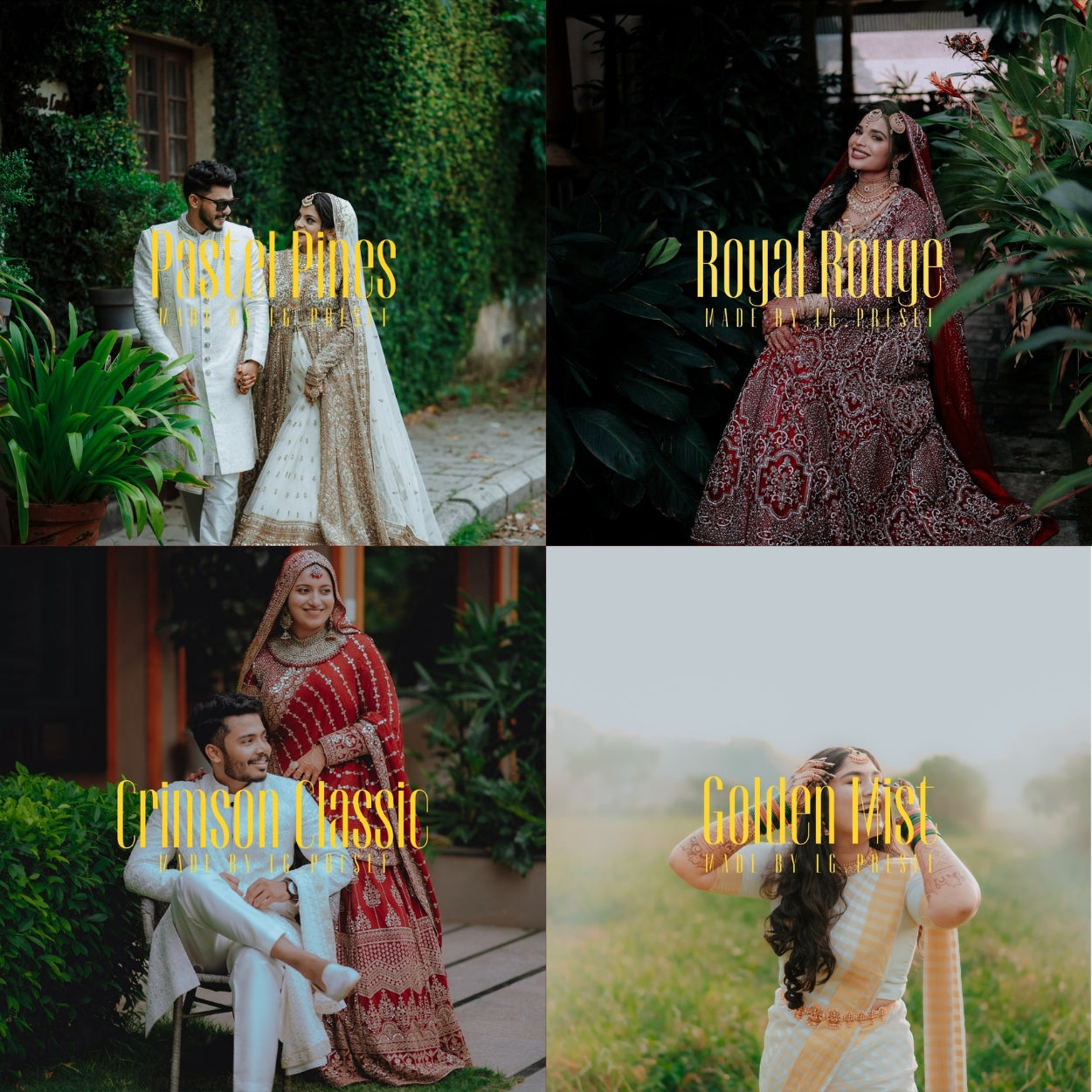 Premium Wedding Presets