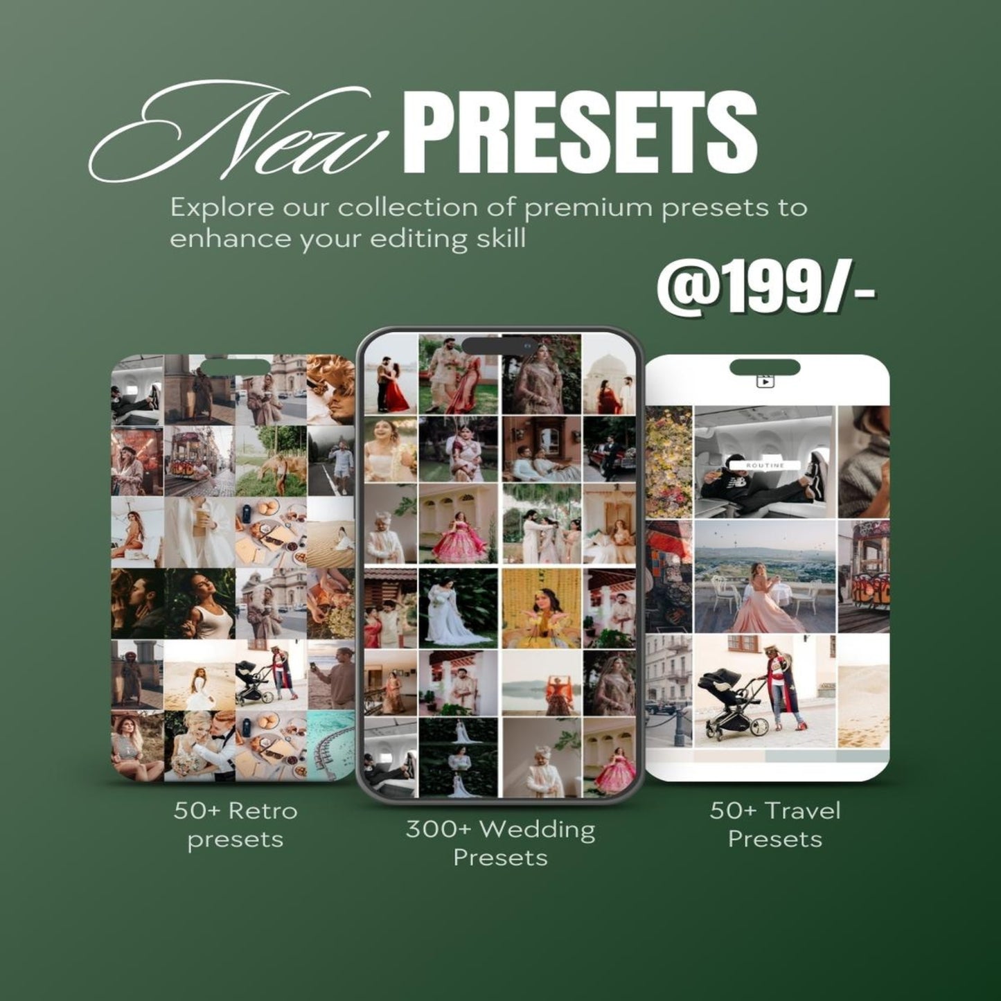 Wedding & Travel Presets