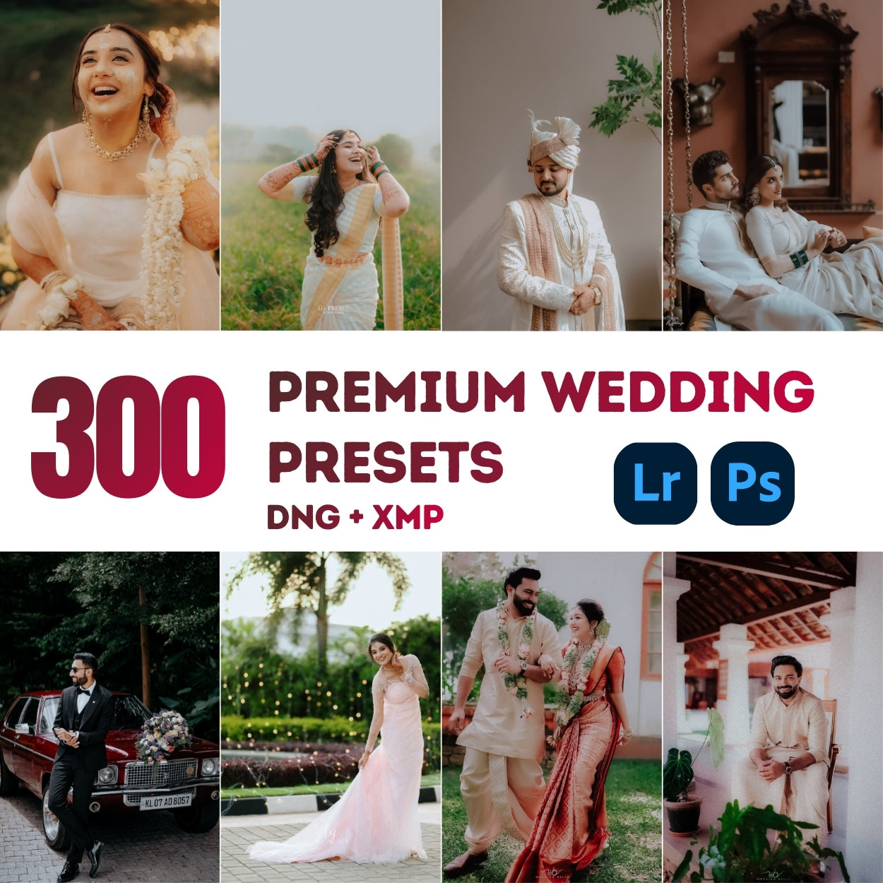 300+ Wedding Presets